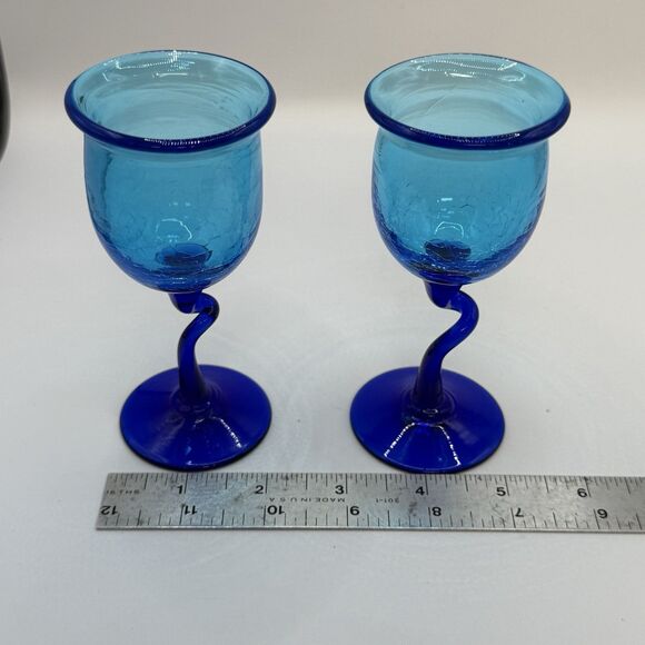 Okinawan Crafts Ryukyu Glass Glass Red Yellow Blue - Picture 10 of 10